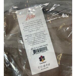 Lug Delta Mini 10.5-inch Tablet Case - Compact Taupe, Color Joy Collection